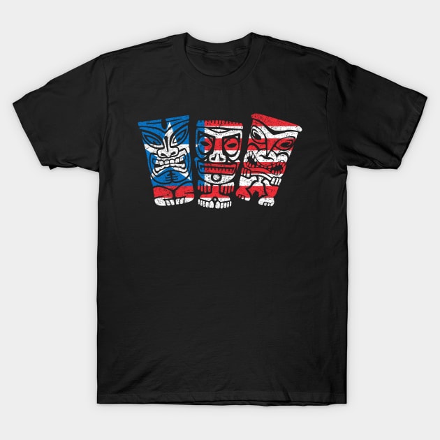 Tiki Flag T-Shirt by artbitz